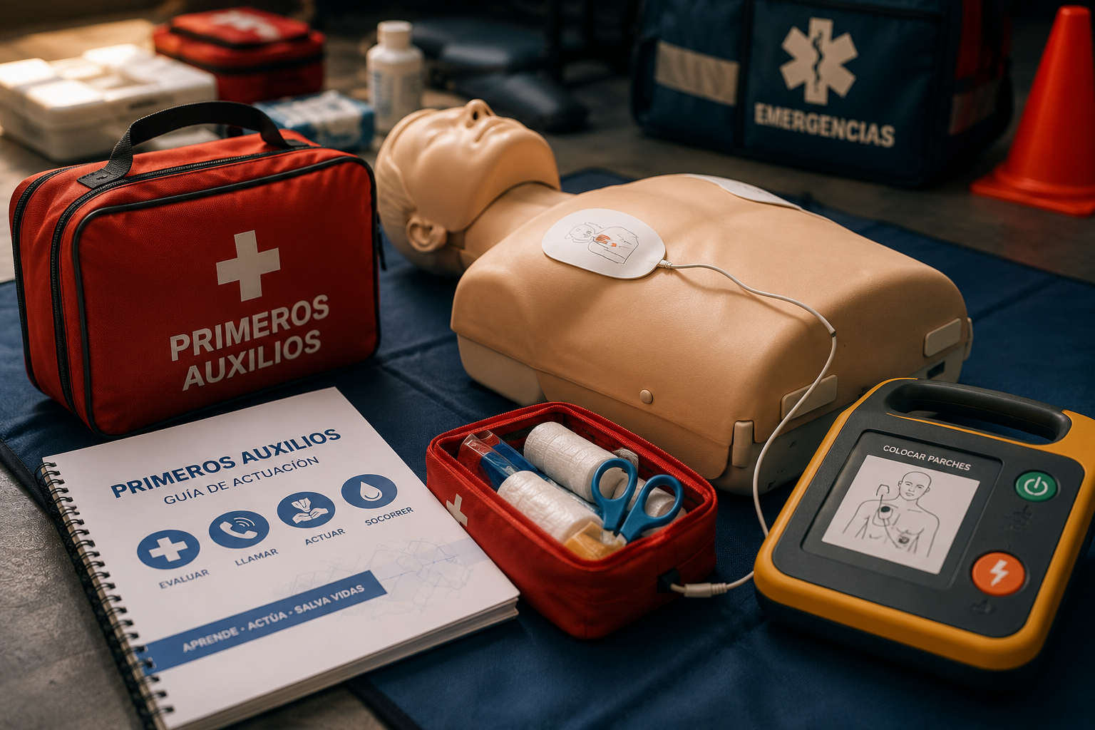 Primeros Auxilios, RCP y Atención de Emergencias